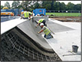 Charnwood skate park construction - Click on image to enlarge