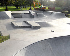 Ealing skate park - Click on image to enlarge