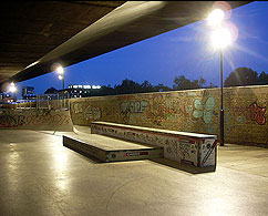 Westbourne Green skate park, Westminster CAD design - Click on image to enlarge
